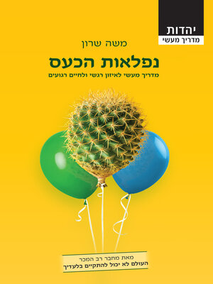 cover image of נפלאות הכעס